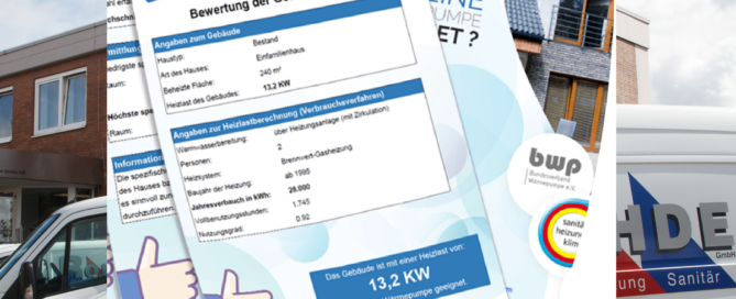 Ist Ihr Gebäude für eine Wärmepumpe geeignet? Finden Sie es heraus mit dem kostenlosen Wärmepumpen-Check von Heizreport!