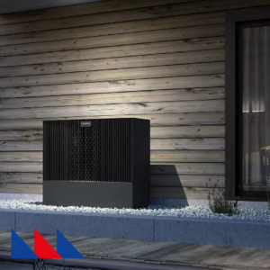 Die Wärmepumpen unseres Partners Viessmann überzeugen optisch sogar ohne Verkleidung durch ihr modernes und ansprechendes Design.