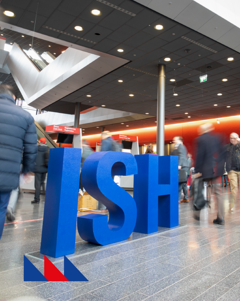 Die ISH 2025, die Weltleitmesse für Wasser, Wärme und Luft, öffnet vom 17. bis 21. März wieder ihre Tore in Frankfurt am Main.