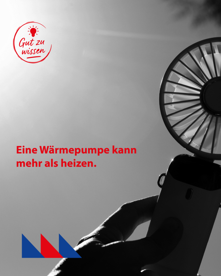 Eine Wärmepumpe kann mehr als heizen.