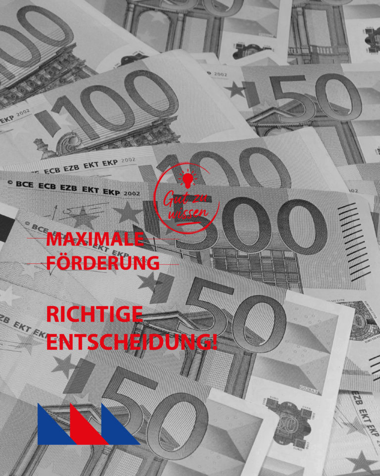 Maximale Förderung. Richtige Entscheidung!