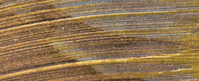 Extravaganz zieht ins Badezimmer: Goldtöne und Kupferakzente bringen Luxus ins Alltägliche.